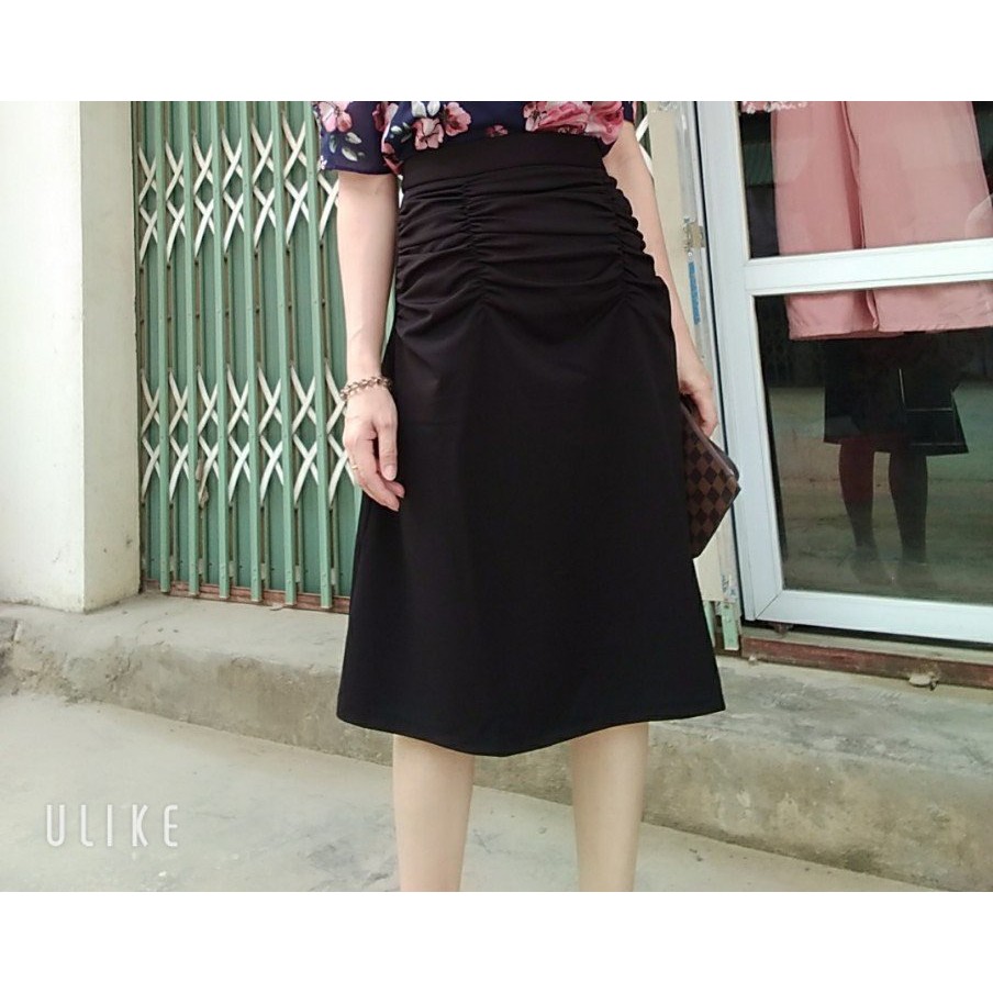 Chân váy công sở 🌺FREESHIP🌺 Chân váy dáng chữ A chất vải chiffon cao cấp không nhăn | BigBuy360 - bigbuy360.vn