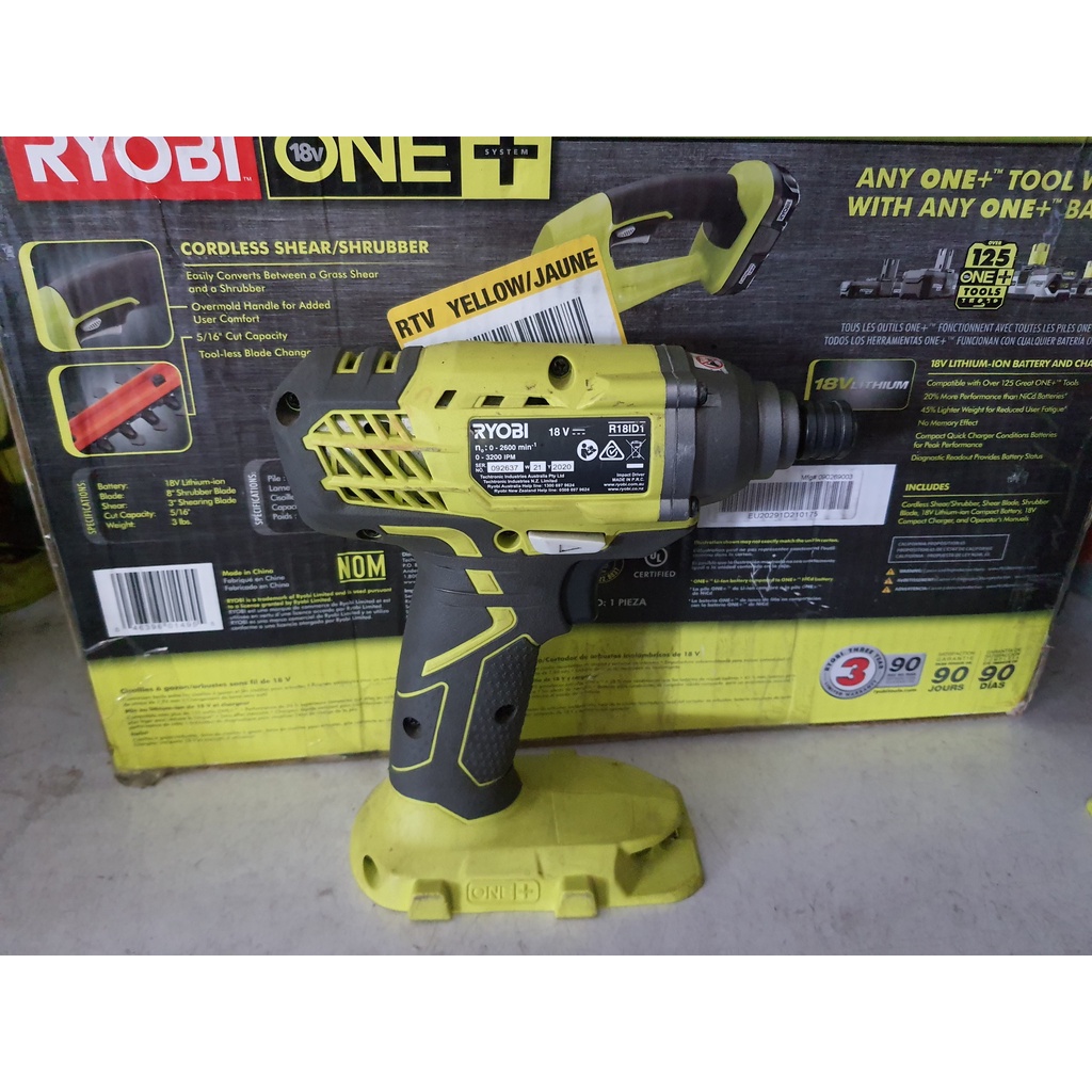 Máy Bắn Vít Pin 18V RYOBI R18ID1-0