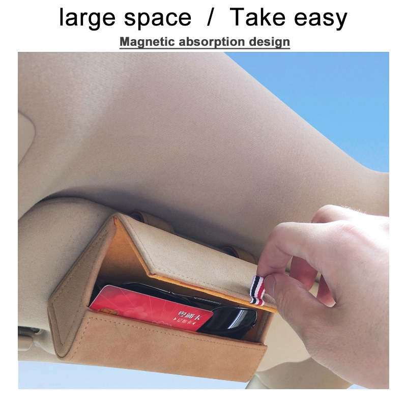 Hộp Đựng Mắt Kính Đa Năng Cho Xe Hơi Toyota Vios Yaris Altis Camry Avanza Innova Hilux Giá Đỡ