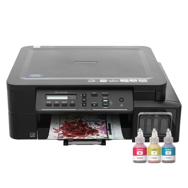 Máy in phun màu đa chức năng Brother DCP-T520W (In, Copy, Scan, Wifi) | BigBuy360 - bigbuy360.vn