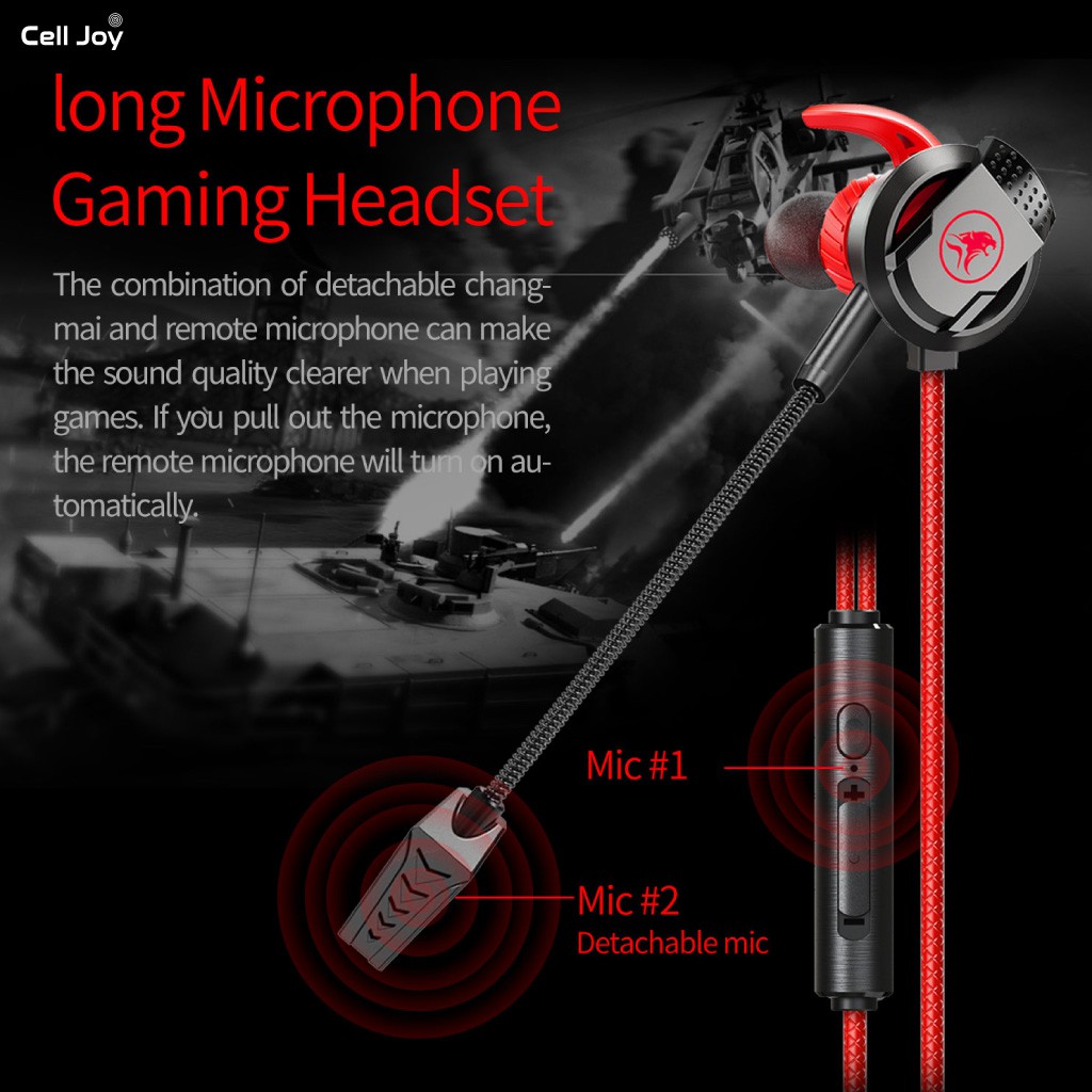 Tai nghe game thủ có dây RX3 Pro chính hãng PLEXTONE xMOWi Stereo HD Bass có mic rời Gaming chống ồn