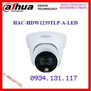 Camera Dome HDCVI 2.0 Megapixel DAHUA HAC-HDW1239TLP-A-LED
