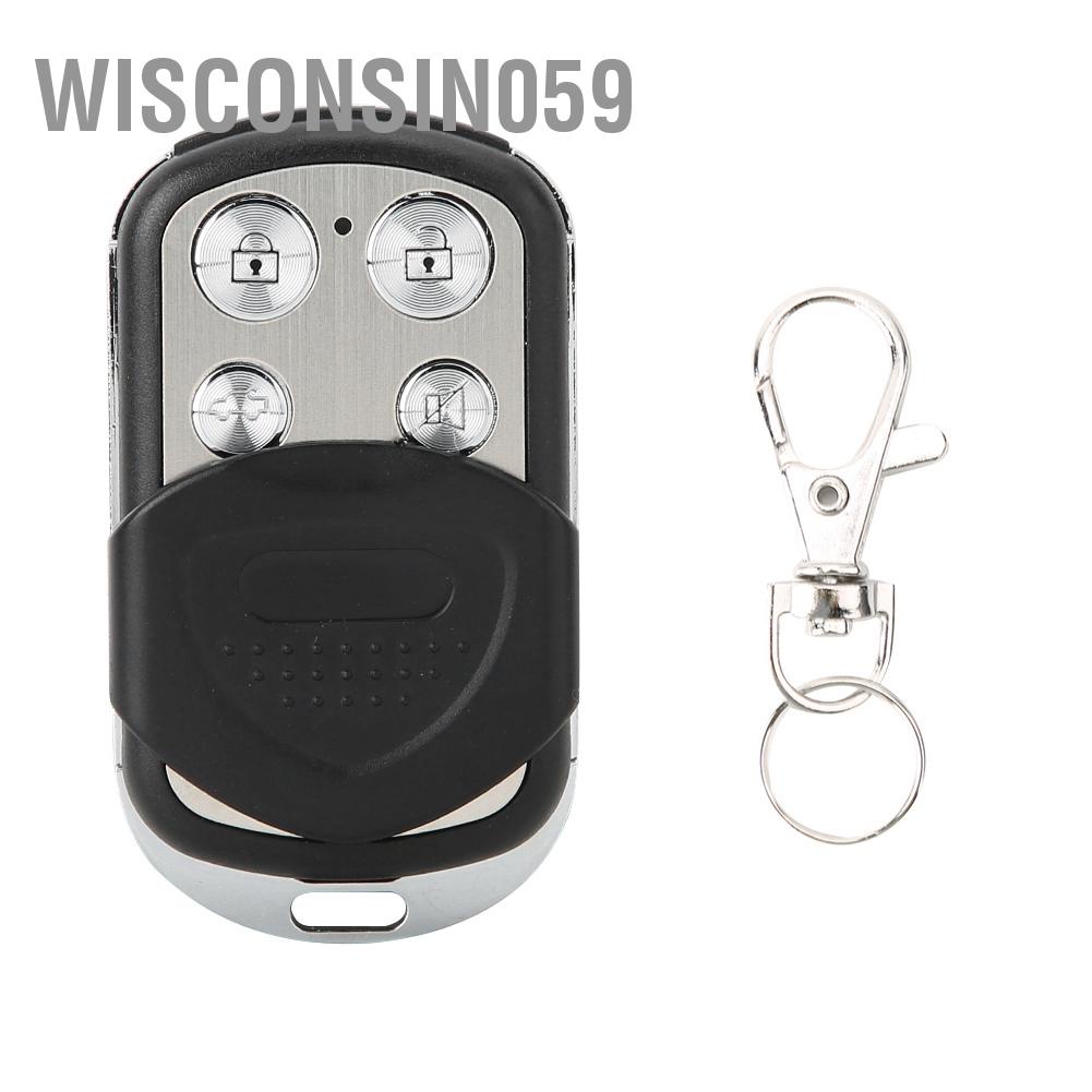 Wisconsin059 Wireless Cloning Fixed Copy Code Electric Door Security Remote Control Keyfob