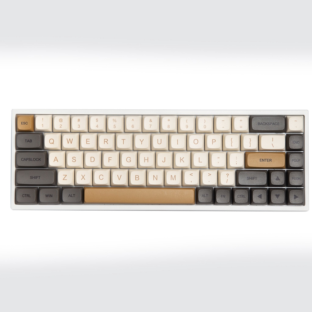 GMK Shimmer keycaps, 125 phím keycaps XDA Cấu hình DYE-SUB Cá nhân hóa GMK Keycaps dành cho bàn phím cơ