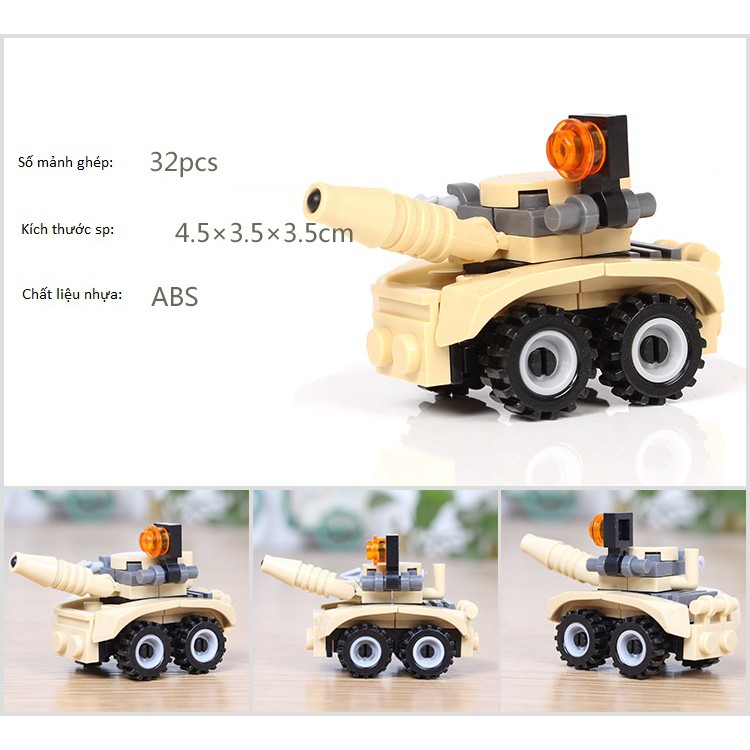 Đồ chơi Lego mini nhiều mẫu - Lego cho bé lắp ráp đồ chơi mô hình ô tô, máy bay, phi thuyền chuẩn chất