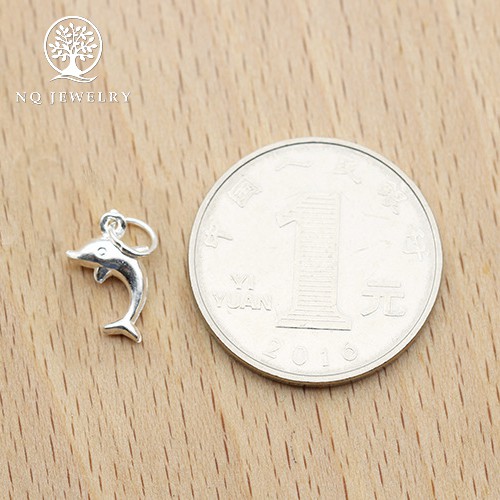 Mặt dây chuyền bạc hình cá heo- NQ Jewelry