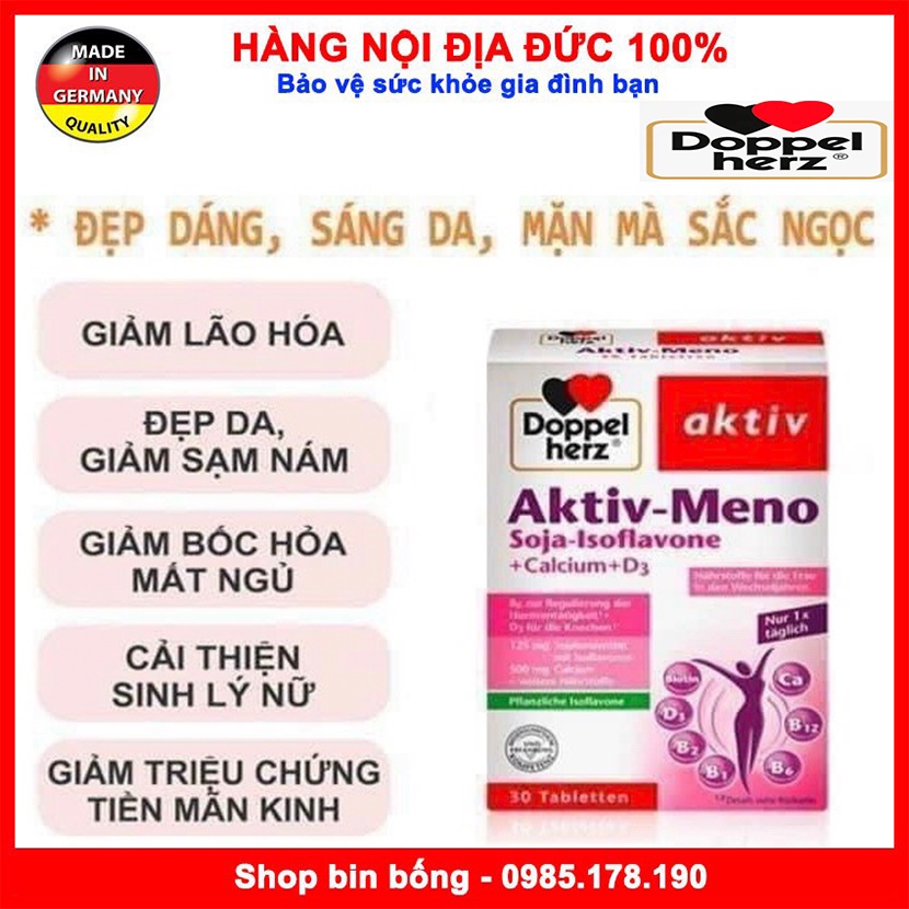 Viên uống nội tiết tố Aktiv Meno Doppelherz