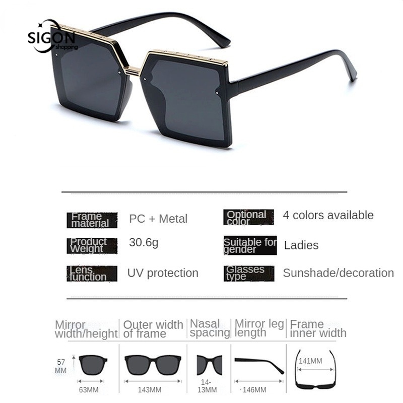 Kính mát chống tia cực tím chống chói thời trang cho nữ