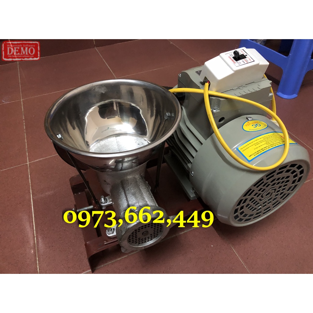 Máy ép cám 1.5HP ép thành sợi 2ly-3ly-4ly-5ly làm cám chim-cám gà vịt-cám khuyên-cám chó-cám lợn...
