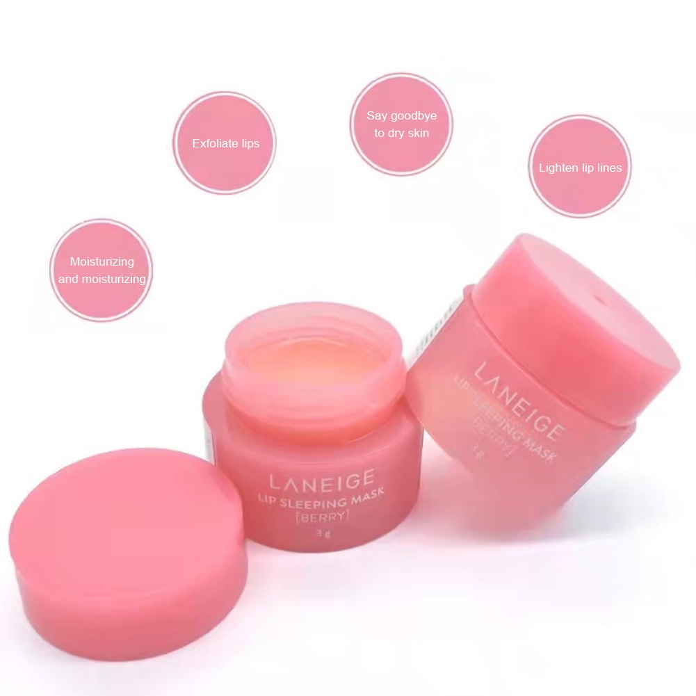 Mặt nạ môi khi ngủ ANNIES 3g dưỡng môi chống nứt nẻ Hàn Quốc