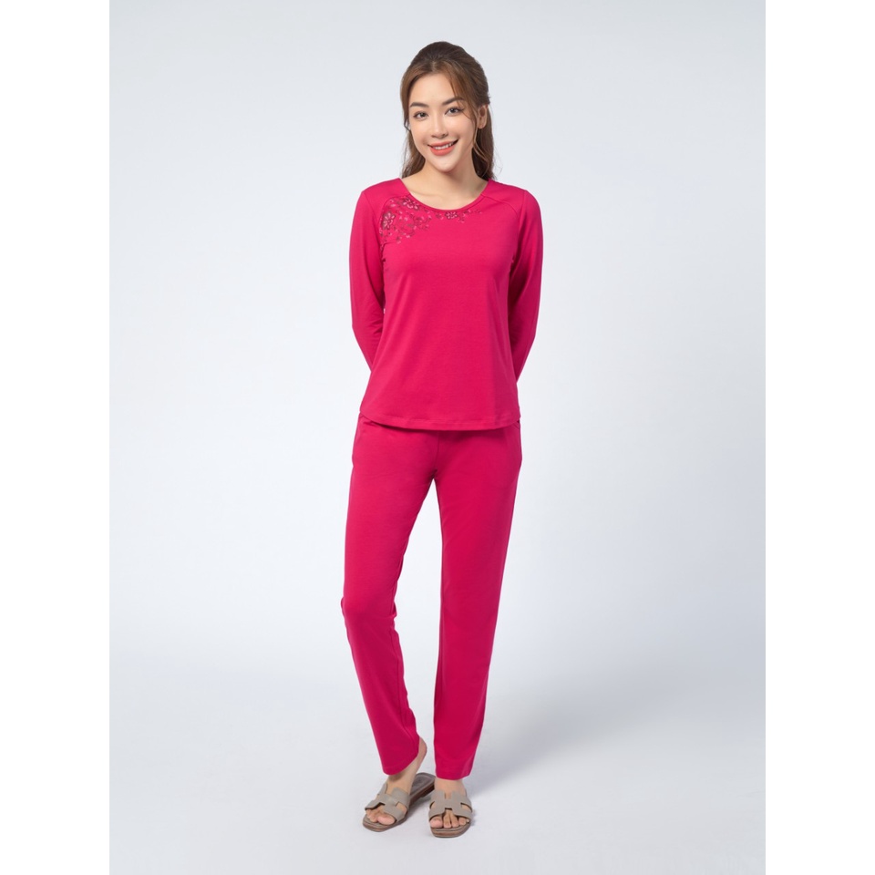 Bộ ngủ cotton thu đông Wonner 22611