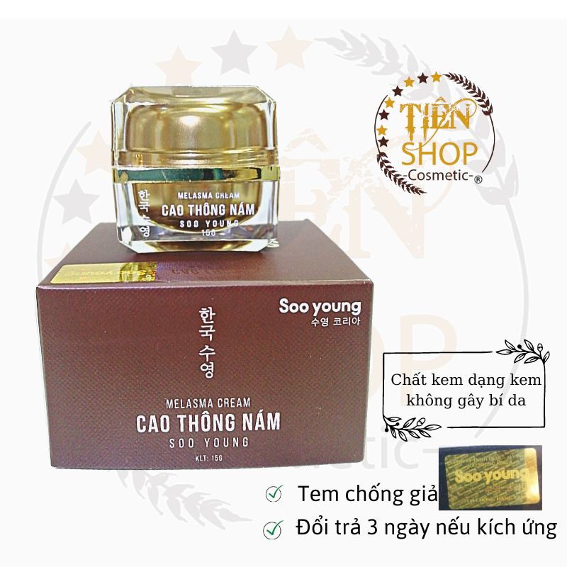 Cao Thông Nám Soo Young ( Melasma cream )