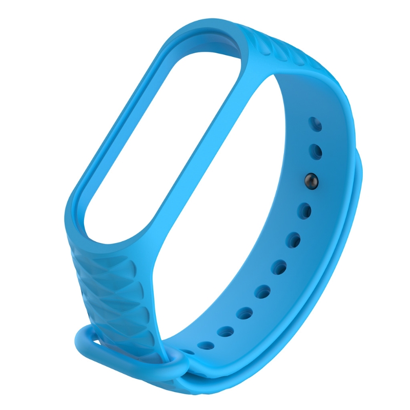 Dây đồng hồ đeo tay thay thế chất liệu silicon cho đồng hồ thông minh Xiaomi MI Band 3