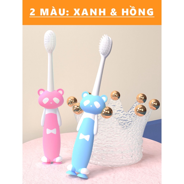 Bàn Chải Đánh Răng Sợi Lông Mềm Cho Bé Hình Dễ Thương