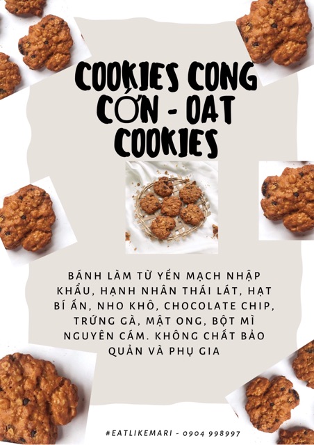 Bánh cookies yến mạch | BigBuy360 - bigbuy360.vn