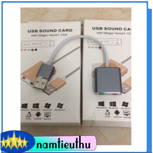 Usb to sound 7.1 | sound card usb