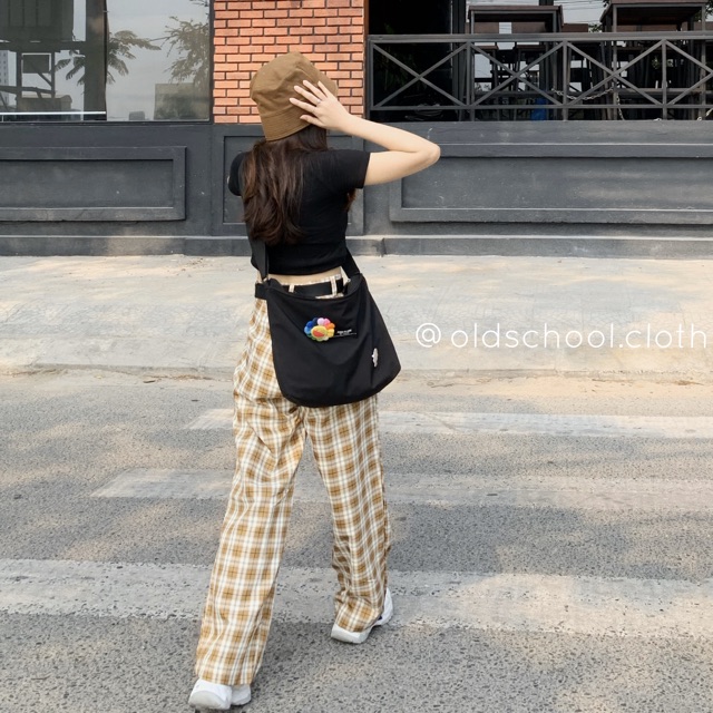 TÚI ĐEN BIG BAG (Ảnh thật/sẵn/tặng kèm 1 huy hiệu random)