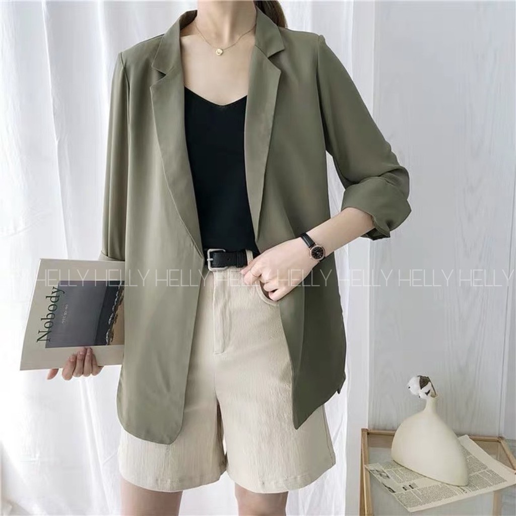 Blazer 1 lớp | Helly Shop | BigBuy360 - bigbuy360.vn