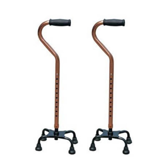 Gậy chống 4 chân cho người già tăng giảm chiều cao OneX
