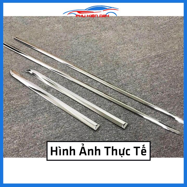 Bộ ốp nẹp sườn Camry 2019-2020-2021-2022 mạ crom trang trí làm đẹp xe