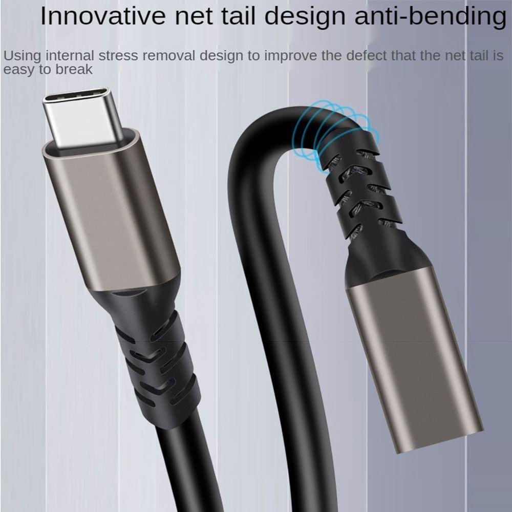 BTLIMER Dây Cáp Sạc Nhanh 4K 60Hz Chuyển Đổi Type C Đầu Đực Sang Đầu Cái