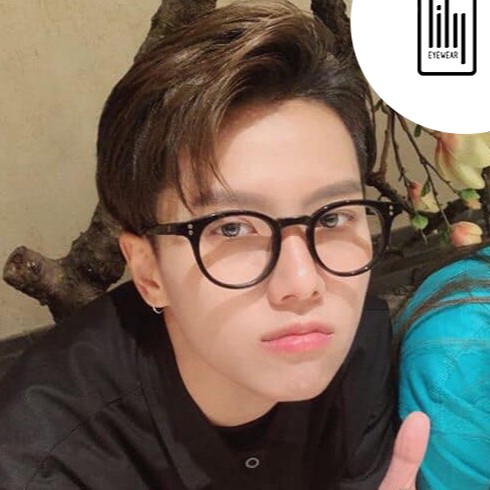 Gọng kính cận nhựa dẻo mắt tròn nhiều màu lilyeyewear 2129 | BigBuy360 - bigbuy360.vn