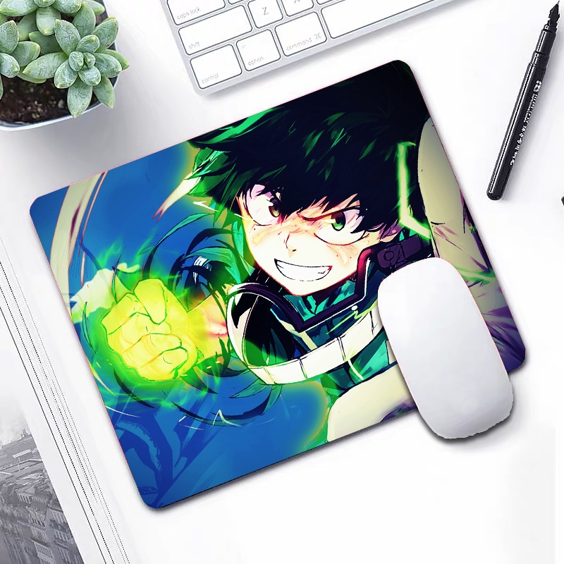 Tấm Lót Chuột Máy Tính izuku midoriya booming anime my hero Academy