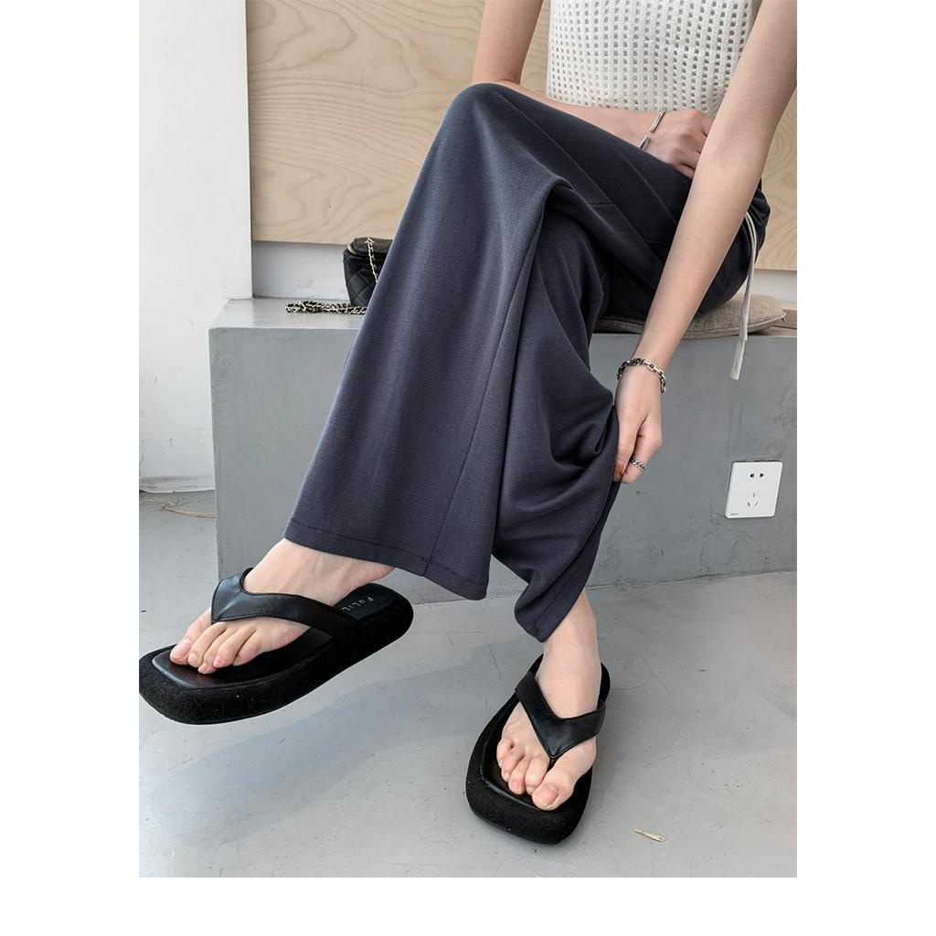 Quần Ống Suông Lưng Cao Thời Trang Xuân Hè Sành Điệu 61564