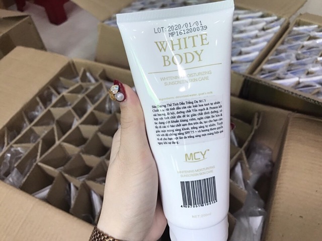 Kem Dưỡng Trắng Da Toàn Thân White Body MCY  