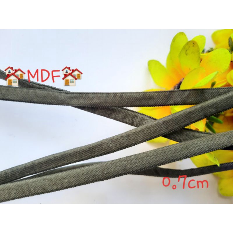dây viền thun vải mềm bản rộng 0.7cm