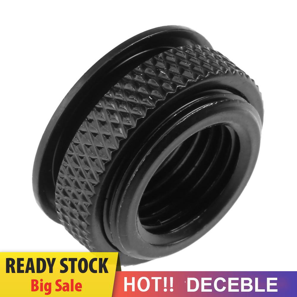 Deceble G1/4 Threading Quick Twist Water Cooling Tube Connector Wear Plate Hoop