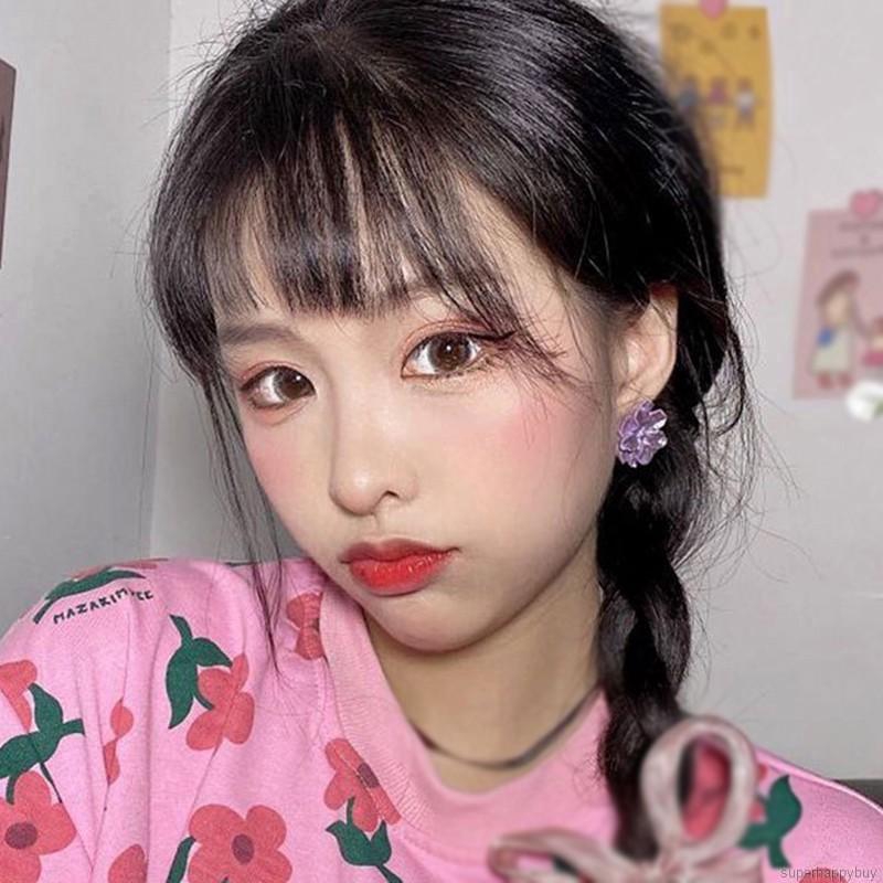 Bông Tai Hoa Đính Ngọc Trai Giả Xinh Xắn Cho Nữ