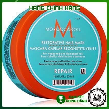 [HÀNG AUTH] KEM Ủ TÓC MOROCCANOIL RESTORATIVE HAIR MASK 500ML PHỤC HỒI HƯ TỔN CHO TÓC - ISRAEL - HN