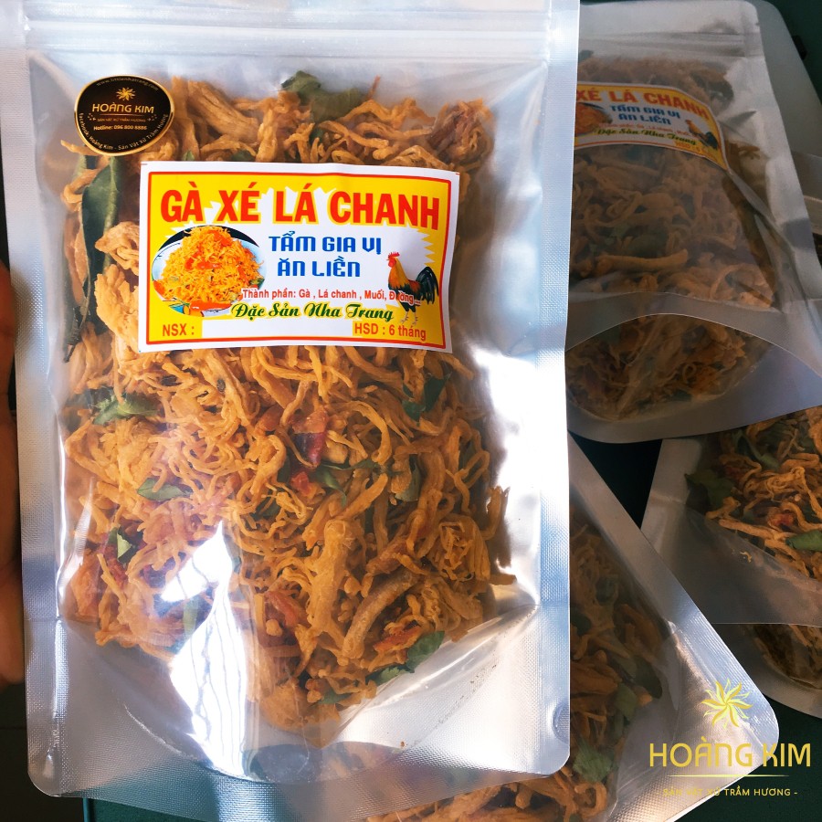 🔥 Khô gà lá chanh🔥 Giòn dai, vị cay, đậm đà