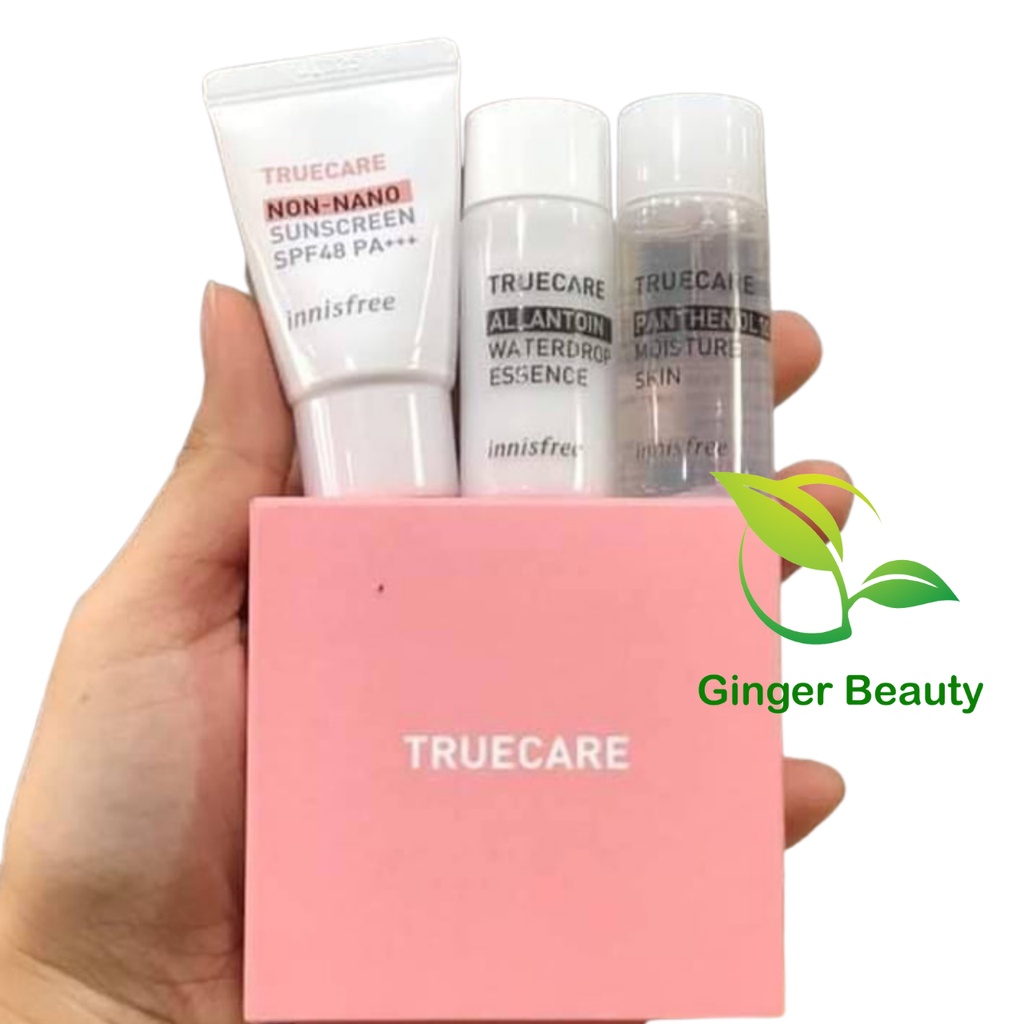 Bộ dưỡng da Innisfree Truecare dành cho da nhạy cảm cấp ẩm, làm dịu da và sáng da