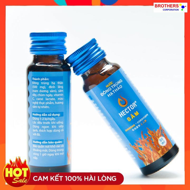 [Gói trải nghiệm] [Hỗ trợ freeship] Nước Đông Trùng Hạ Thảo Hector Sâm (02 chai x 50 ml) | BigBuy360 - bigbuy360.vn