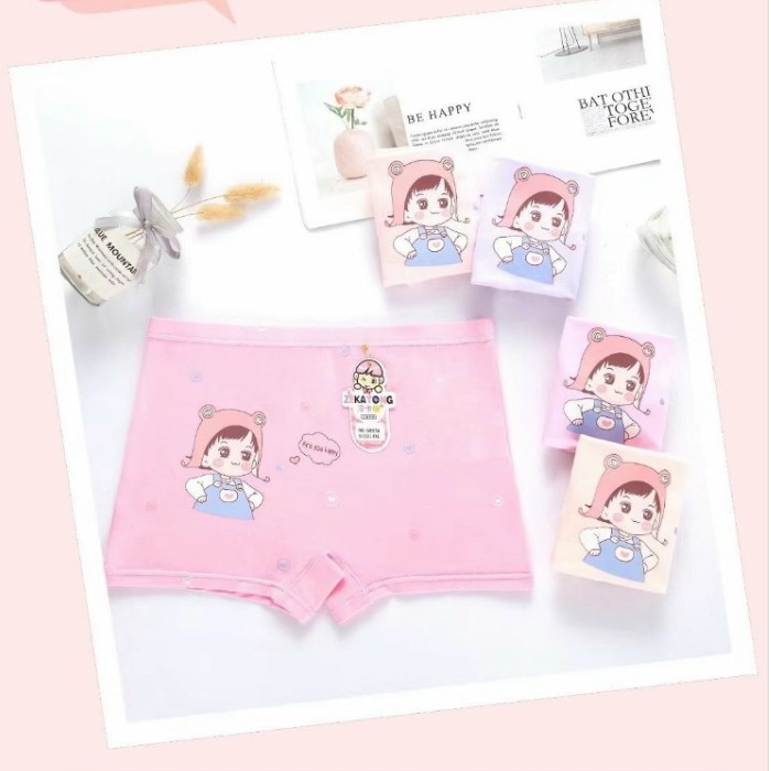 [SET 5] Quần chip bé gái cotton ​kháng khuẩn FSHOPP5 Quần lót trẻ em bé gái cao cấp (Mẫu ngẫu nhiên)