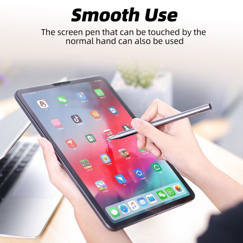 Bút cảm ứng Fonken 2 trong 1 dùng cho máy tính bảng điện dung Android Ipad