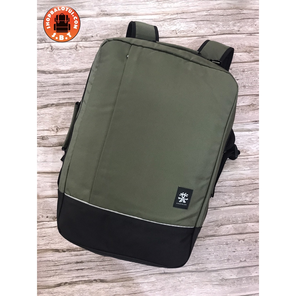 Balo laptop [ CHỐNG NƯỚC ] Balo Laptop Crumpler Roady BackPack - Thiết kế thông minh vải lót dày, chống nước tốt