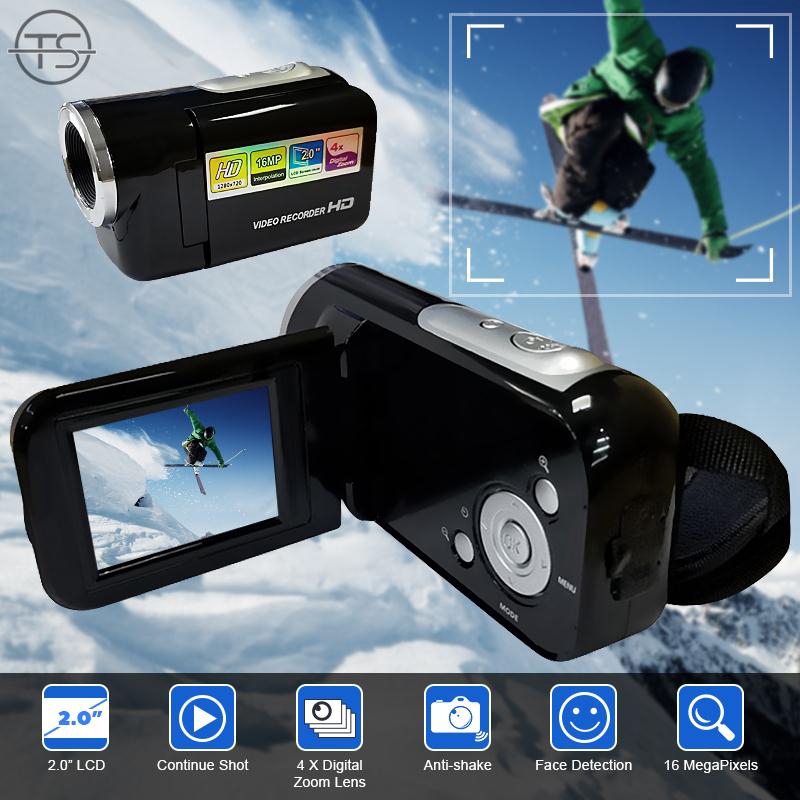 SONG 2''LCD 16MP Video Camera Camcorder 2''LCD 16MP DV Camcorder FULL HD 4X Zoom Digital Wedding Record 1080P
