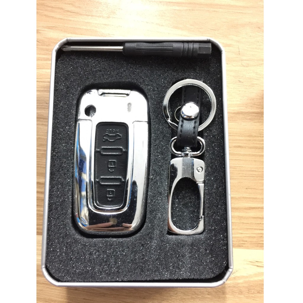ốp chìa khóa inox KIA Sorento, Carens, Forte.