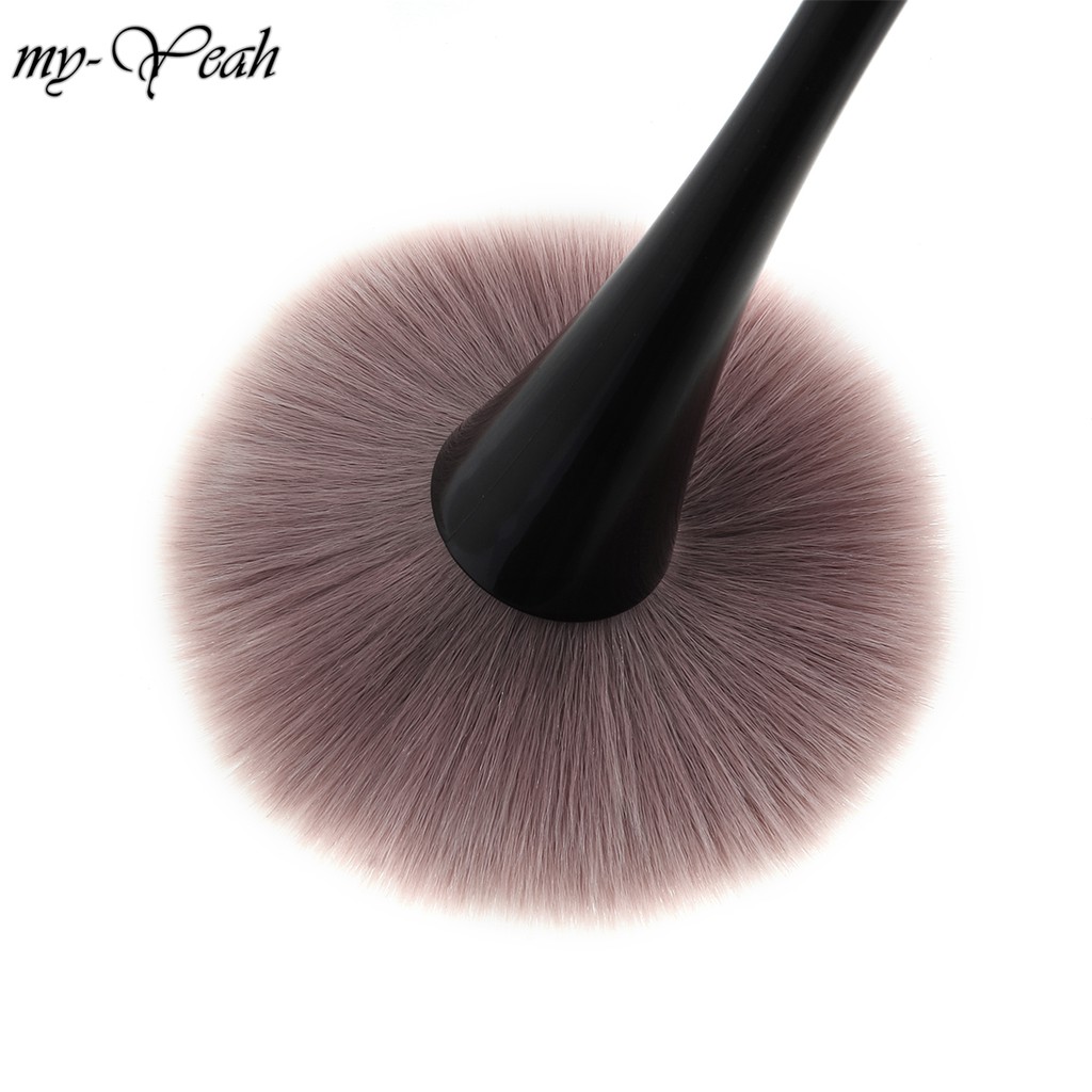 Chổi phủi bụi nail, cọ phủi bụi cán dài lông mềm cao cấp Jeliva Chính Hãng