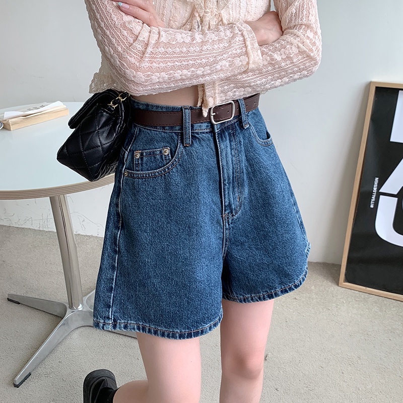Quần Short Denim Lưng Cao Phong Cách Mới Mùa Hè 52950