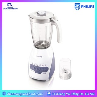 Máy xay sinh tố Philips HR2115 600W (Trắng) - Hãng phân phối