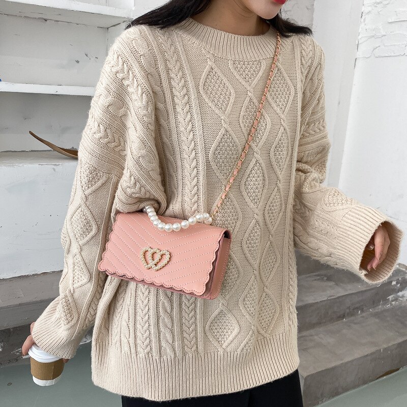 Túi Xách JASMIN NOIR Da PU Phong Cách Hàn Quốc Thời Trang Nữ