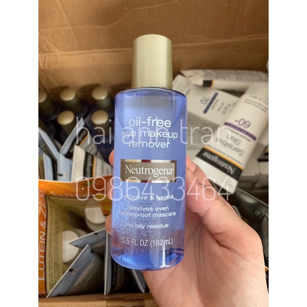 Tẩy trang mắt môi Neutrogena Oil Free Eye Make-up Remover