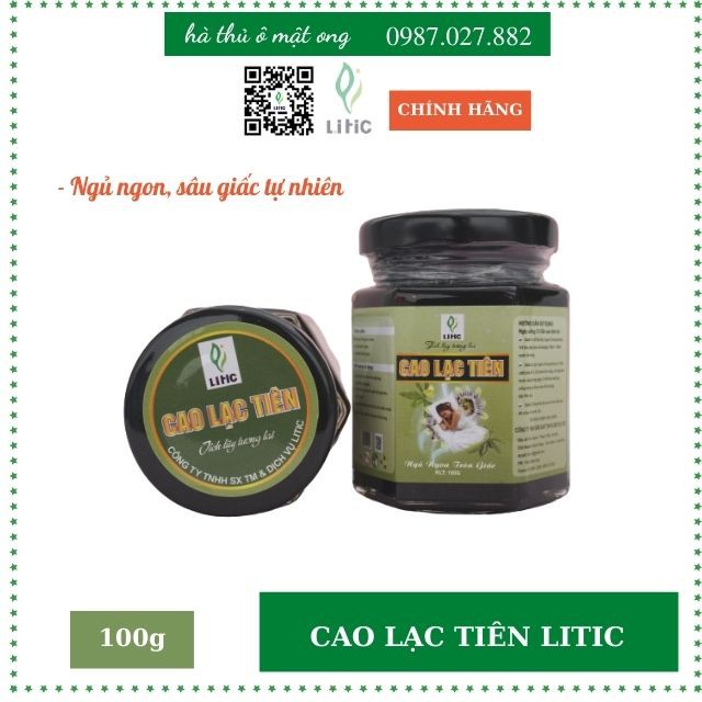 Cao lạc tiên 100g hỗ trợ chứng mất ngủ, đau đầu, mệt mỏi, suy nhược thần kinh, an thần, ngủ ngon MLT