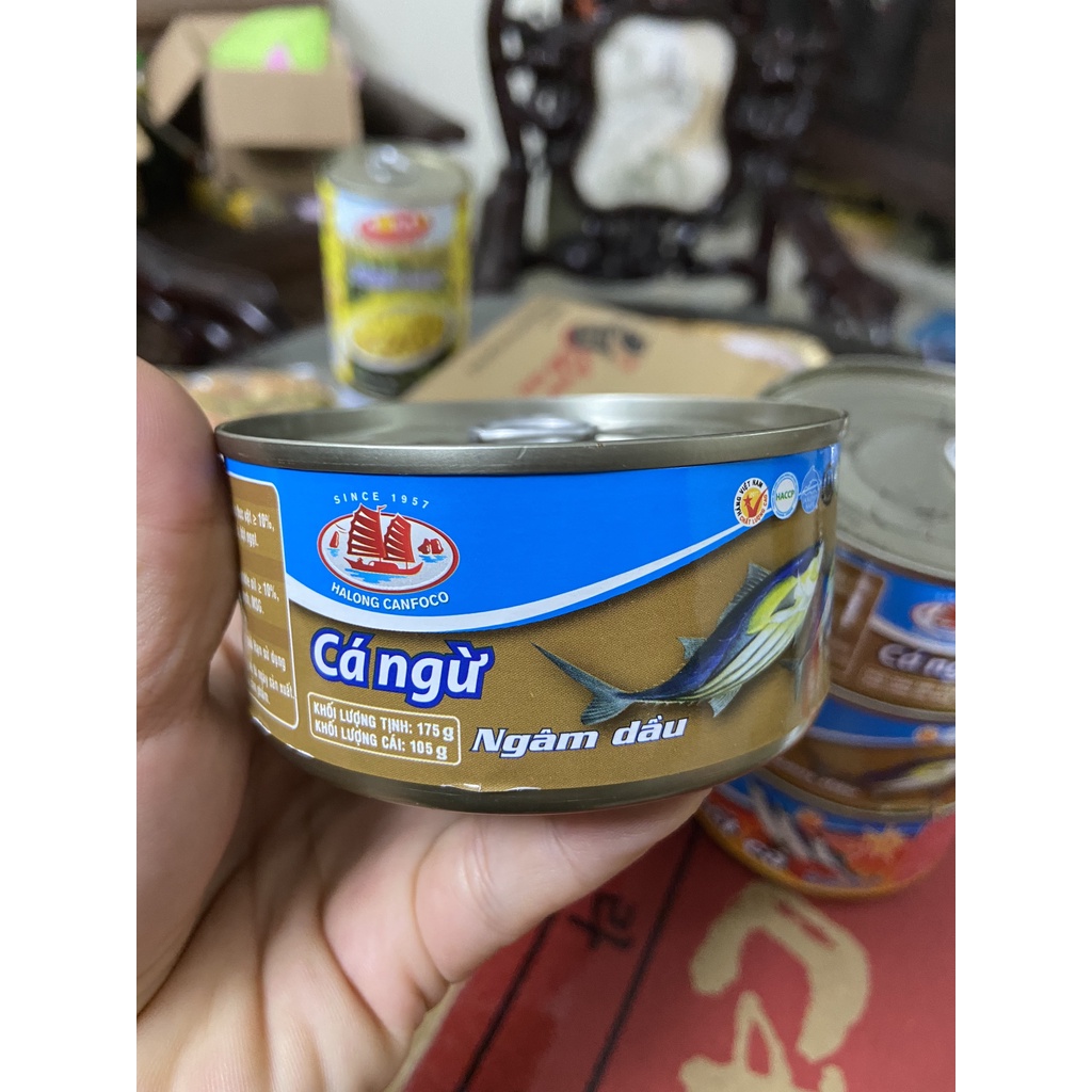 CÁ NGỪ NGÂM DẦU HẠ LONG HALONG CANFOCO 175G