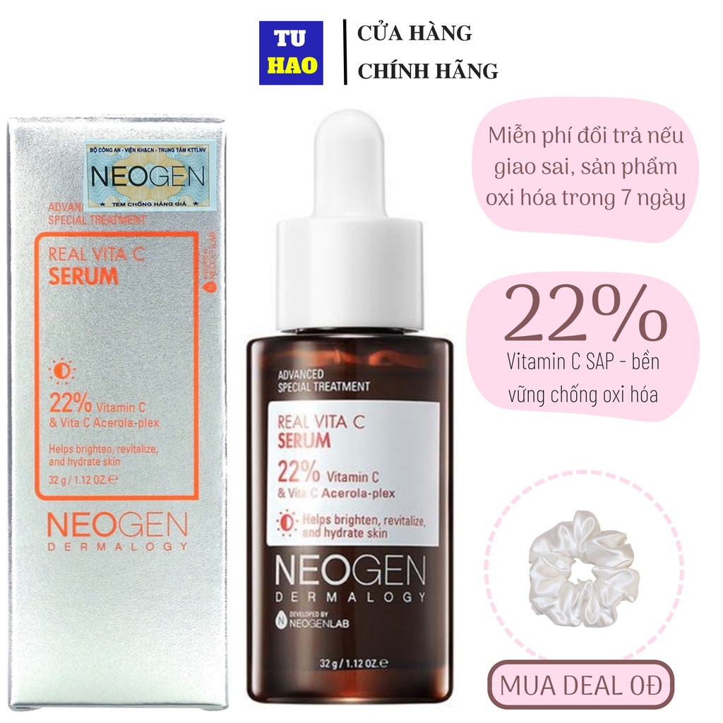 Tinh chất Serum Vitamin C Neogen Dermalogy Real Vitamin C Serum làm sáng da 30ml - Từ Hảo