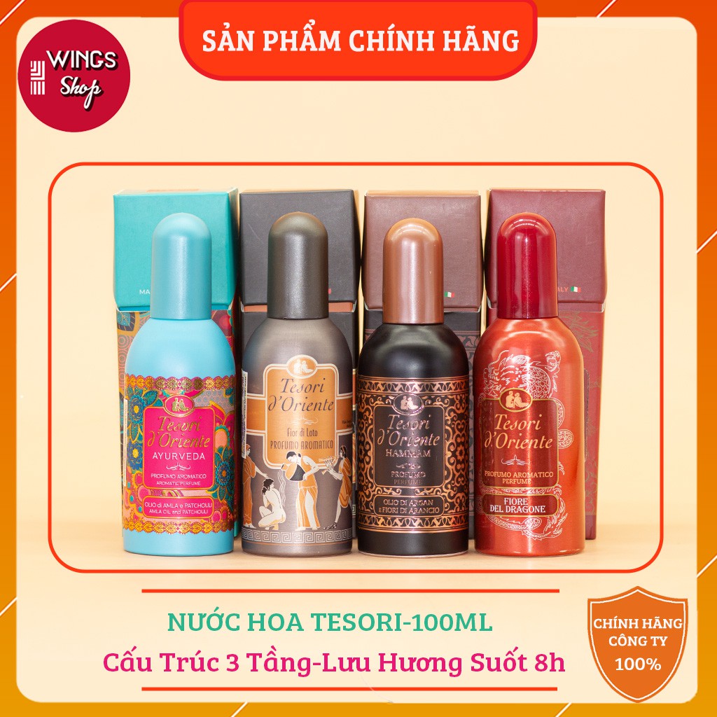 Nước Hoa Tesori d'Oriente 100ML Đủ Mùi | Hàng Chính Hãng